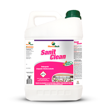 Mercotech Sanit Clean Desincrustante Acido Para Louças Sanitárias