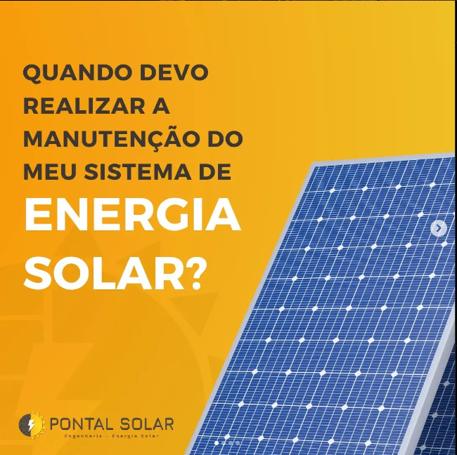 Você sabe como funciona a manutenção de um sistema fotovoltaico?