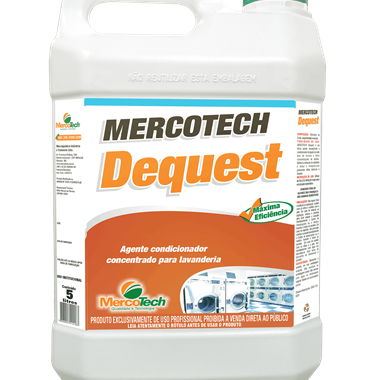 Mercotech Dequest Agente Condicionador de Água Concentrado Para Lavanderias
