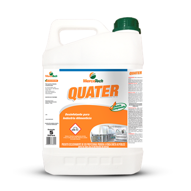 Mercotech Quater Desinfetante Para Industria Alimentícia