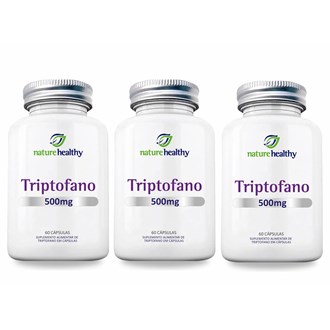 Kit c/ 3 Triptofano 500mg