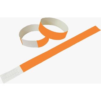 Pulseira cor Laranja para Eventos Med