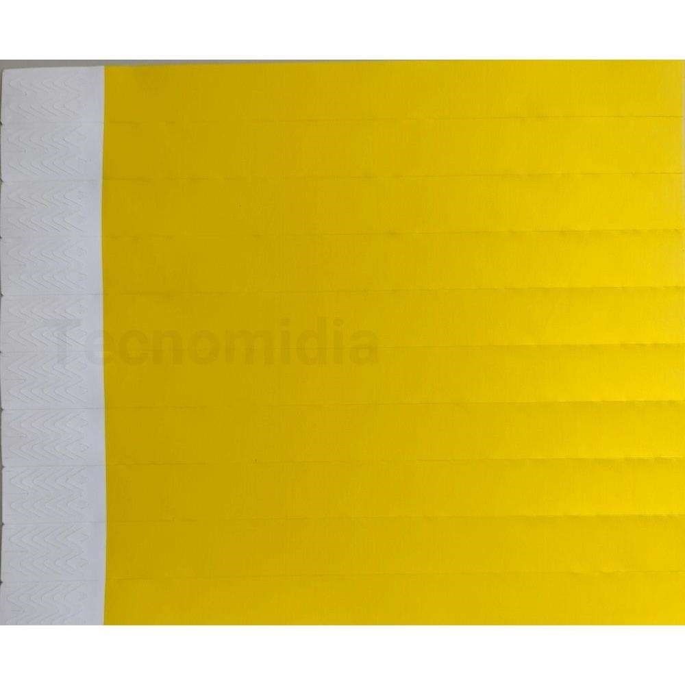 Pulseiras Amarelas para uso Hospitalar