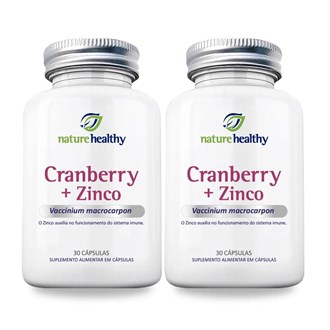 Kit c/ 2 Cranberry Exocyan + Zinco