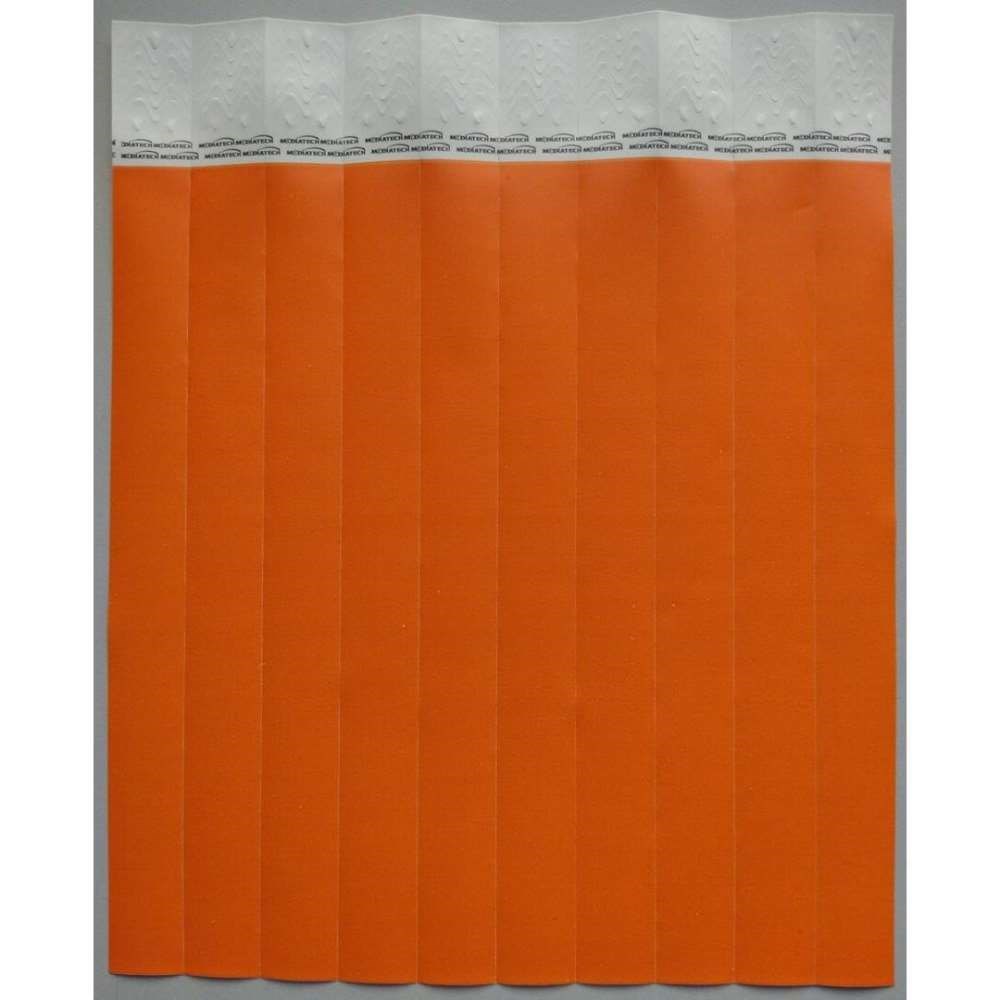 Pulseira cor Laranja para Eventos Med