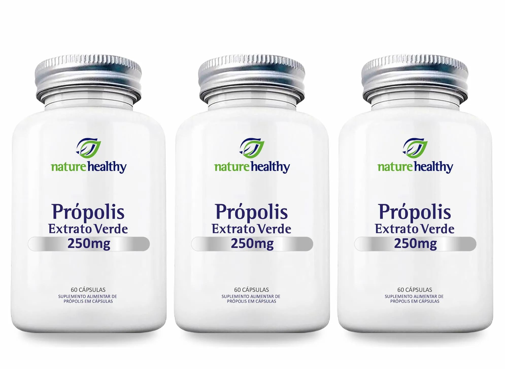 Kit c/ 3 Extrato de Própolis Verde 250mg