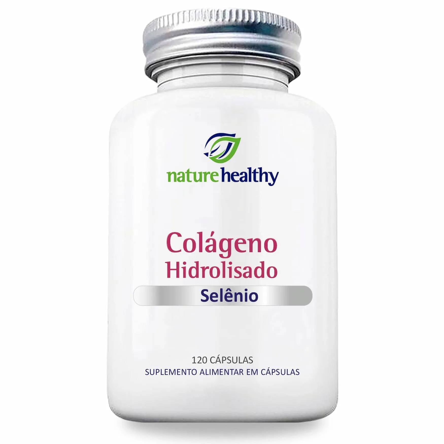 Colágeno Hidrolisado 400mg + Selênio 60mcg