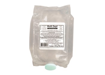 Álcool Antisséptico 70%  Gel - Exaccta - Caixa com 6 refis x 700ml