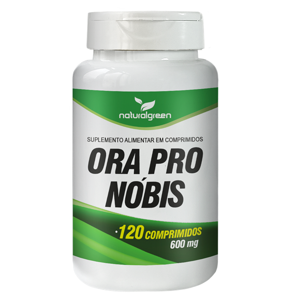 Ora Pro Nóbis - 600 mg - 120 Comprimidos - Logar Saúde