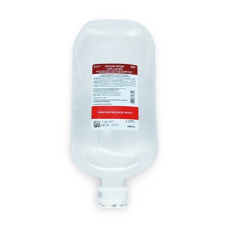 Ringer Lactato - 500 ml - Caixa com 30 Unidades