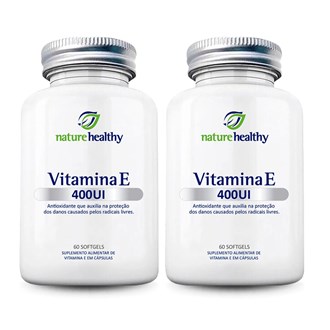 Kit c/ 2 Vitamina E 400UI
