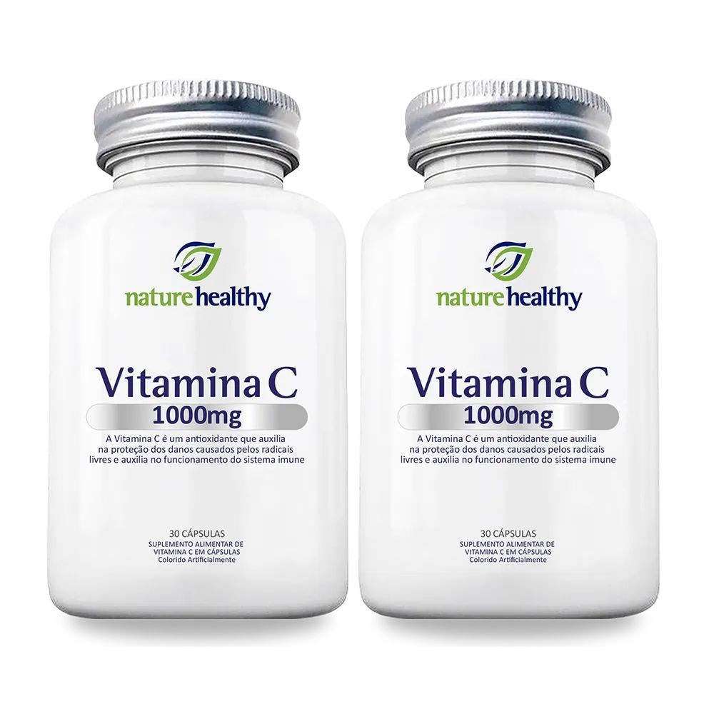Kit c/ 2 Vitamina C 1000mg