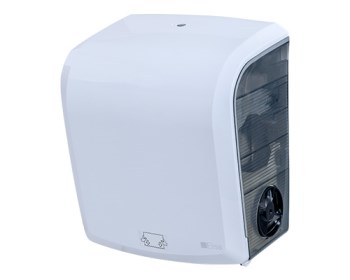 Dispenser Papel Tolha Bobina Auto Corte Trilha - Elisa