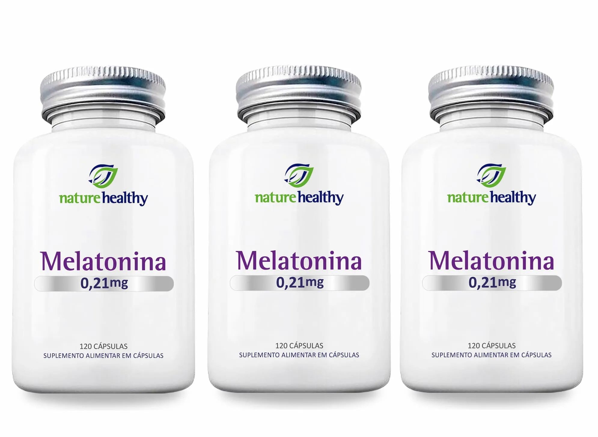 Kit c/ 3 Melatonina 210mcg