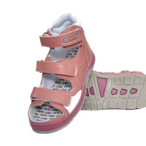 Sandália Ortopédica Infantil Luke e Lika LK12 - Rosa - nº 30