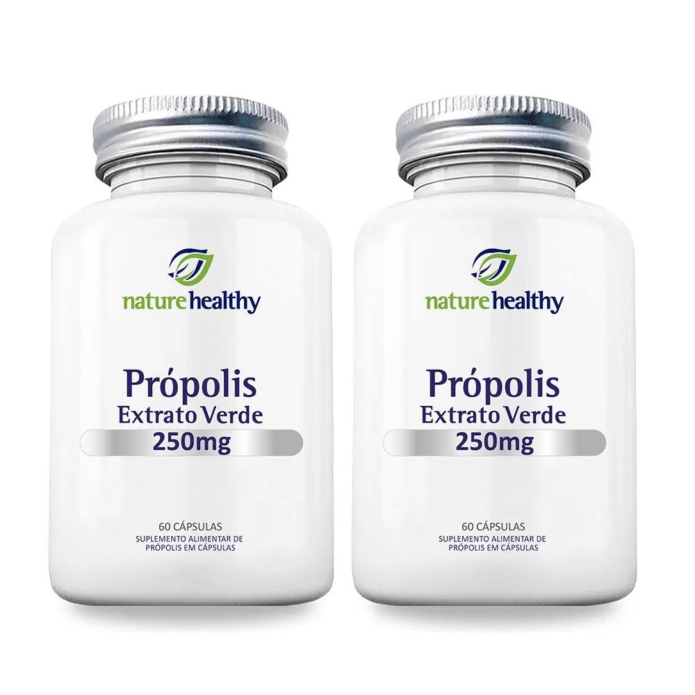 Kit c/ 2 Extrato de Própolis Verde 250mg