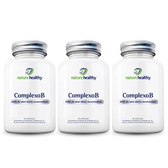 Kit c/3 Complexo B 100% IDR