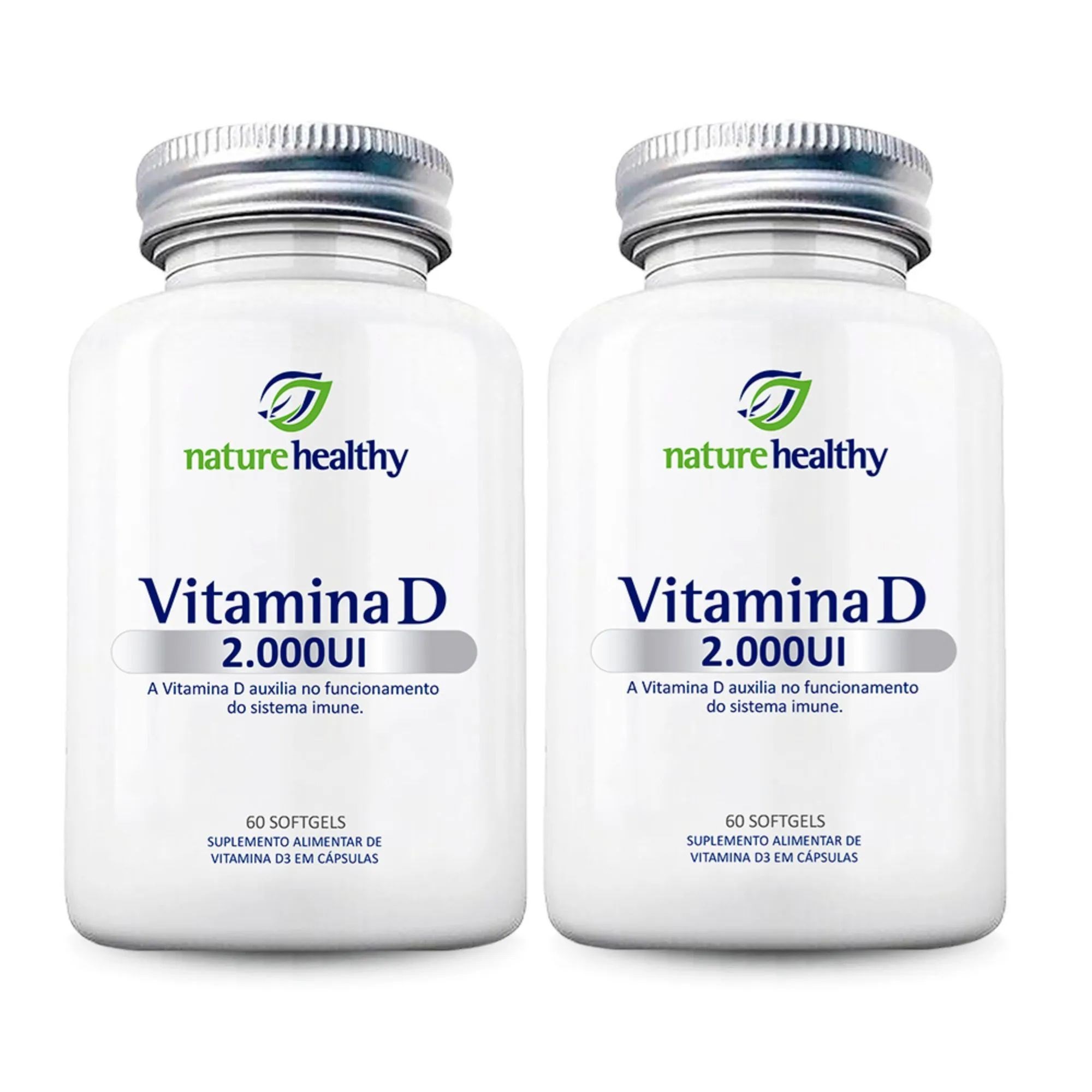 Kit c/ 2 Vitamina D 2000UI